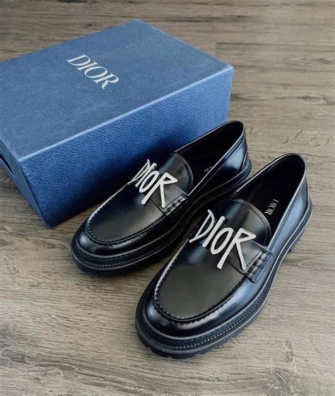 dior shoes men loafer|Dior stussy loafers.